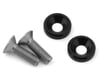 Related: 175RC Team Associated DC10 Ti-Look Motor Screws (Black)