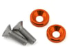 Image 1 for 175RC Team Associated DC10 Ti-Look Motor Screws (Orange)