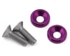 Related: 175RC Team Associated DC10 Ti-Look Motor Screws (Purple)