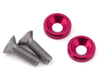 Image 1 for 175RC Team Associated DC10 Ti-Look Motor Screws (Pink)