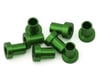 Image 1 for 175RC Team Associated RC10B7 Caster Hat Spacer Bushings (Green) (8)