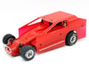 Image 1 for 1RC Racing EDM 3.0 1/18 Brushless RTR 2WD Oval Racer (Red)