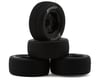 Image 1 for 1RC Racing Pre-Mounted 1/18 Modified Hoosier Tires (Black) (4) (F/R) (Standard)