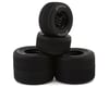 Image 1 for 1RC Racing 1/18 Asphalt Sprint Car Tires (Black) (4) (Front & Rear) (Soft)