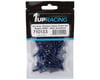 Image 2 for 1UP Racing Mugen MSB1 Pro Duty Titanium Upper Screw Set (Blue)