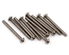 Image 1 for 1UP Racing Titanium Pro Duty LowPro Head Screws (10) (3x28mm)