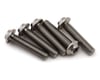 Image 1 for 1UP Racing Titanium Pro Duty LowPro Head Screws (5) (3x14mm)