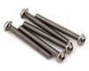 Image 1 for 1UP Racing Titanium Pro Duty LowPro Head Screws (5) (3x24mm)
