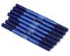 Image 1 for 1UP Racing TLR 22X-4 Pro Duty Titanium Turnbuckle Set (Blue)