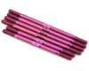 Image 1 for 1UP Racing RC10T6.4/RC10SC6.4 Pro Duty Titanium Turnbuckle Set (Pink)