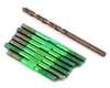 Image 1 for 1UP Racing RC10B74.1 Pro Duty Titanium Turnbuckles (Triple Polished Green)