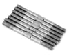 Image 1 for 1UP Racing TLR 22S Pro Duty Titanium Turnbuckle Set (Triple Polished Silver)