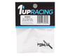 Image 2 for 1UP Racing 3x8mm Aluminum Servo Mounting Screws w/3mm Neck (Black) (4)
