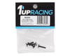 Image 2 for 1UP Racing 3x12mm Aluminum Servo Mounting Screws w/3mm Neck (Black) (4)