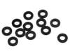 1UP Racing 3x6mm Precision Aluminum Shims (Black) (12) (0.75mm)