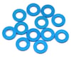 1UP Racing 3x6mm Precision Aluminum Shims (Blue) (12) (0.25mm)