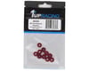 Image 2 for 1UP Racing 3mm Countersunk Washers (Red) (10)