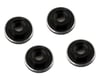 Image 1 for 1UP Racing Lockdown UltraLite 4mm Serrated Wheel Nuts (Black) (4)