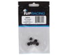 Image 2 for 1UP Racing 3mm Aluminum Flanged Locknuts (Black) (6)