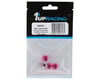 Image 2 for 1UP Racing 4mm Serrated Aluminum Locknuts (Pink) (4)