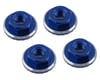 1UP Racing Lockdown UltraLite 4mm Serrated Wheel Nuts (Dark Blue) (4)