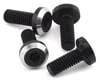Image 1 for 1UP Racing 3x8mm UltraLite Aluminum Perfect Center Screws (Black/Silver)