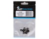 Image 2 for 1UP Racing 3mm Aluminum Countersunk Washers (Black/Silver) (8)