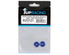 Image 2 for 1UP Racing 3mm LowPro Wing Washers (Dark Blue Shine) (2)