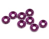 Related: 1UP Racing 3mm LowPro Countersunk Washers (Purple Shine) (8)