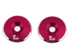 Image 1 for 1UP Racing 3mm LowPro Wing Washers (Hot Pink Shine) (2)