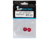 Image 2 for 1UP Racing 3mm LowPro Wing Washers (Hot Pink Shine) (2)