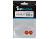 Image 2 for 1UP Racing 3mm LowPro Wing Washers (Orange Shine) (2)