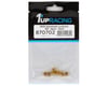 Image 2 for 1UP Racing 3mm Aluminum Locknuts (Gold) (8)