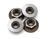 Related: 1UP Racing 4mm "Lockdown" Serrated Aluminum Wheel Nuts (Gunmetal) (4)