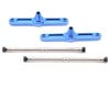 Image 1 for Align 600/600N Metal Flybar Control Arm Set (Blue)