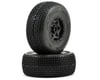 Image 1 for AKA Cityblock SC Pre-Mounted Tires (SC10 Front) (2) (Black)