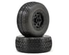 Image 1 for AKA Rebar SC Pre-Mounted Tires (SC10 Front) (2) (Black)