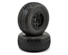 Image 1 for AKA Deja Vu Wide SC Pre-Mounted Tires (Slash Rear) (2) (Black) (Ultra Soft)