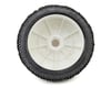 Image 2 for AKA I-Beam 1/8 Buggy Pre-Mounted Tires (2) (White) (Super Soft - Long Wear)
