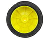 Image 2 for AKA Gridiron II 1/8 Buggy Premounted Tires (2) (Yellow) (Medium - Long Wear)
