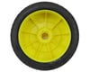 Image 2 for AKA Typo 1/8 Buggy Pre-Mounted Tires (2) (Yellow) (Clay)