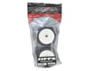 Image 3 for AKA EVO Zipps 1/8 Buggy Pre-Mounted Tires (2) (White) (Soft - Long Wear)