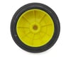 Image 2 for AKA EVO Zipps 1/8 Buggy Pre-Mounted Tires (2) (Yellow) (Medium - Long Wear)