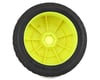 Image 2 for AKA Component 2AB 1/8 Buggy Pre-Mounted Tires (2) (Yellow) (Medium - Long Wear)
