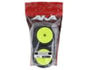 Image 2 for AKA EVO Gridiron 1/8 Truggy Pre-Mounted Tires (2) (Yellow) (Super Soft - Long Wear)