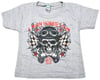 Image 1 for AMain Gray "Skull" Toddler T-Shirt (2T)