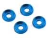 Image 1 for AMR 3mm Screw Washer (Blue) (4)