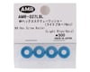 Image 2 for AMR 4mm Screw Washer (Blue) (4)