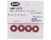 Image 2 for AMR 4mm Screw Washer (Red) (4)