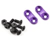 Image 1 for AM Arrowmax Aluminum 1/10 On-Road Wing Mount (Purple)